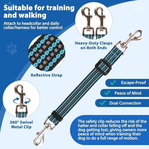 BARKLESS No Pull Dog Head Collar for Gentle Training Walking, Head Halter by BARKLESS - Image 3