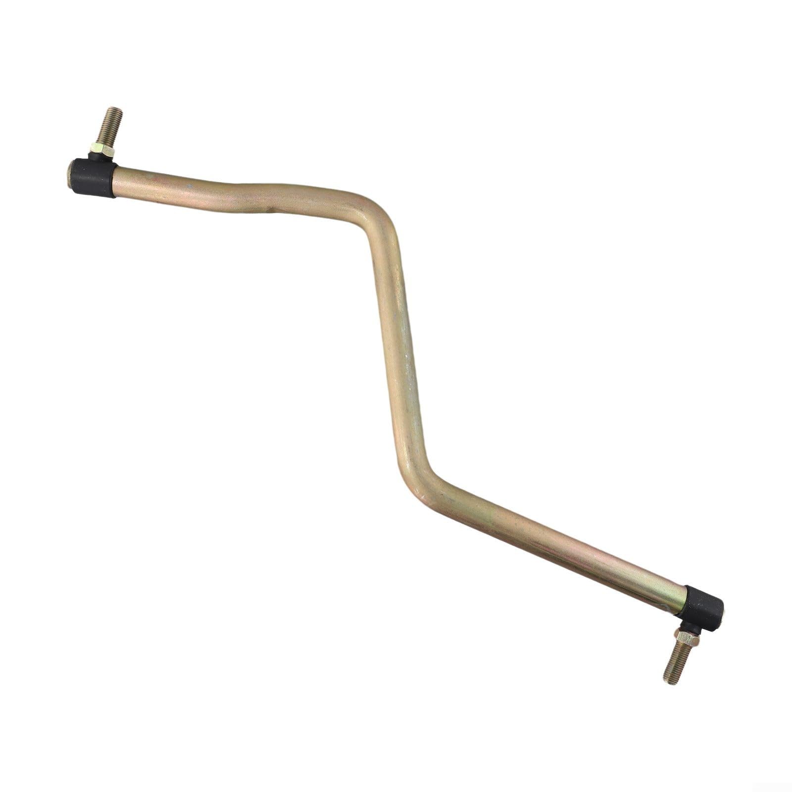 Barre de direction de rechange avec écrous de verrouillage pour tondeuses, assemblage de draglink en métal compatible avec les modèles 175121 532175121, barre de commande d'essieu avant pour