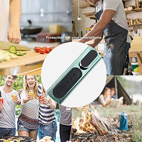 Phone Speaker Dustproof Stickers Protector, Mesh Speaker Anti Dust Adhesive Cover, Included Anti Dust Plug, Phone Port Cleaning Brush And Tweezer Compatible With Iphone 13, 12 Pro Max, 11 (Black) #TOP7