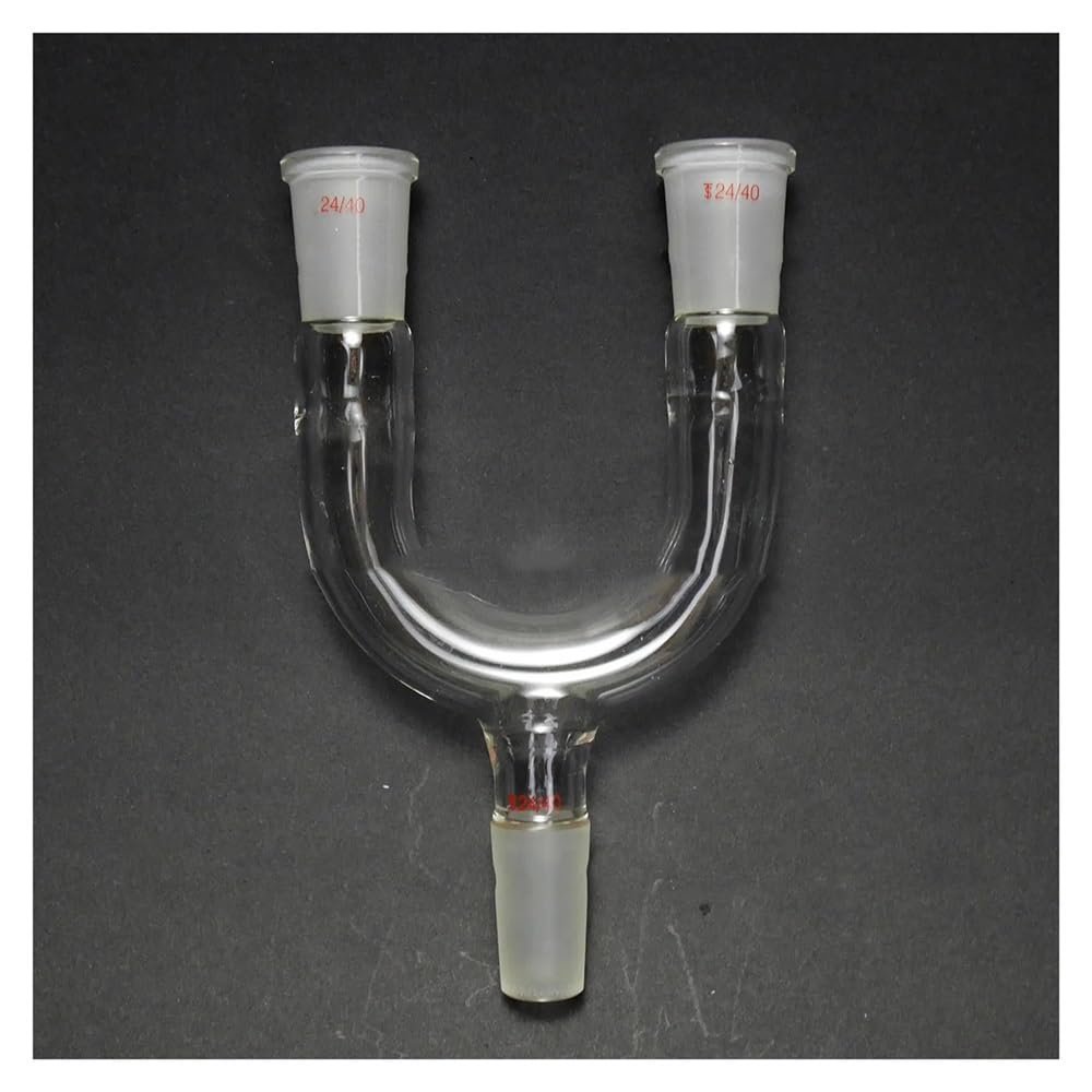 24/40 Modifizierter Glasadapter 3-Wege-Laborglas