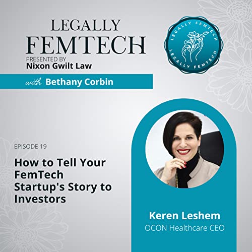 『How to Tell Your FemTech Startup's Story to Investors with OCON Healthcare CEO Keren Leshem』のカバーアート
