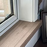 【Fácil de Instalar】Simplemente aplique pegamento entre el protector de alféizar y la pared, déjelo reposar durante 24 horas y se pegará firmemente a la pared; corte fácilmente al tamaño deseado con un cuchillo (pegamento no incluido).