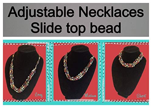 Adjustable Ladder Yarn Necklace Scarf Silver Christmas Hanukkah #TOP6