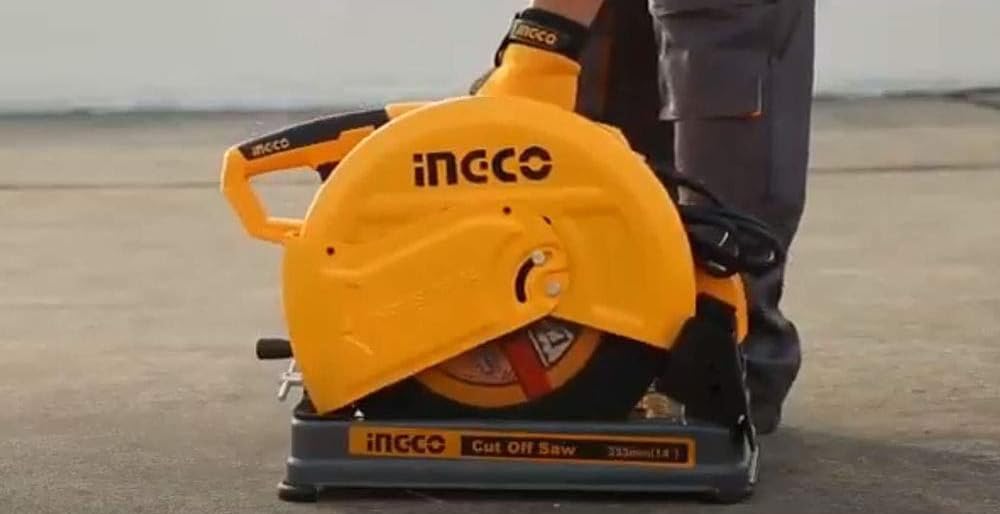 Ingco Cos35568e Troncatrice per Ferro Sega per taglio Metallo Acciaio 2400 W Disco 355 mm
