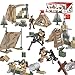 Soldato Soldato Esercito Giocattoli Soldati Gruppo Di Battaglia Figure Giochi Esercito Man Gioca Secchio Soldati Di Plastica Playset Militare Blocco Jedi Misto Militare Assemblato Bambola Modello Rega