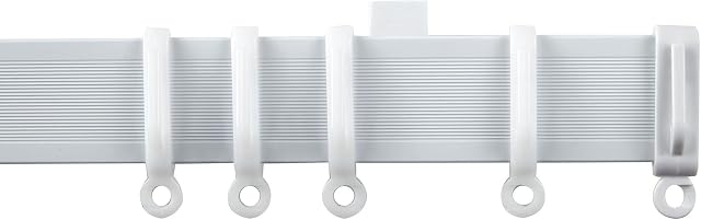 White PVC Track Up To 420cm (120cm)