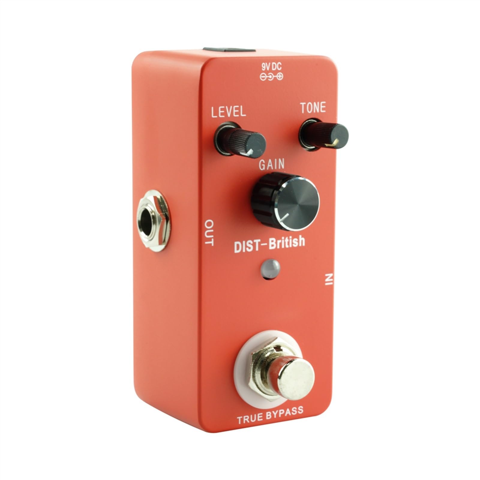 modulacyjny pedał gitarowy Brytyjski Pedał Efektów Gitarowych Distortion Efekty True Bypass Stompbox Akcesoria Do Gitary