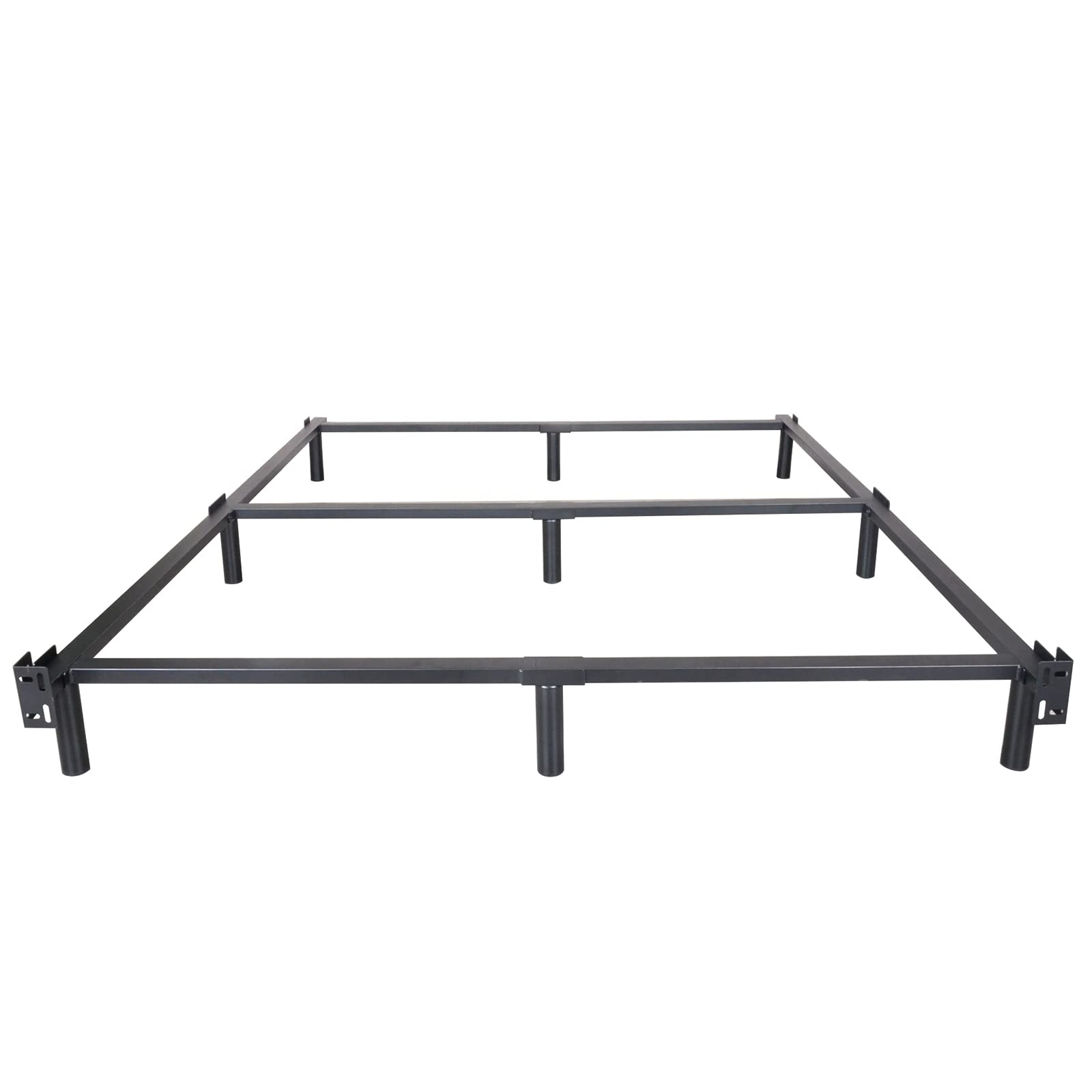 NEW JETO Metal Bed Frame Sturdy Platform Bed Frame Heavy Duty Non