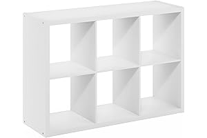 Furinno 6-Cube Organizer White: The Perfect Storage Solution