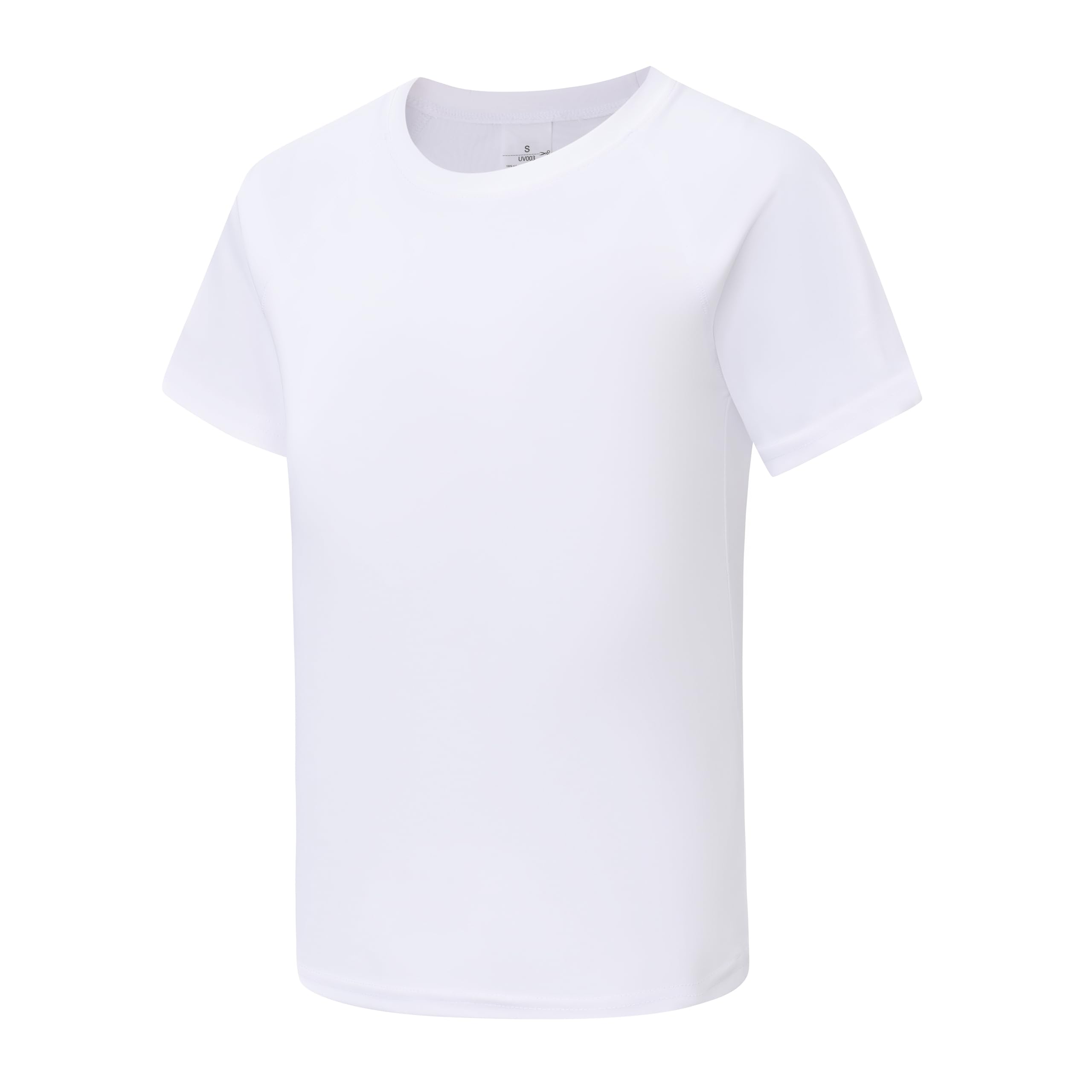 Leeboom Kompressionsshirt Kinder Short Sleeve UV Shirt Kinder UPF 50+ | Sportshirt Jungen Funktionsshirt Jungen - Sonnenschutz für Klettern, Fußball, Laufen, Schwimmen