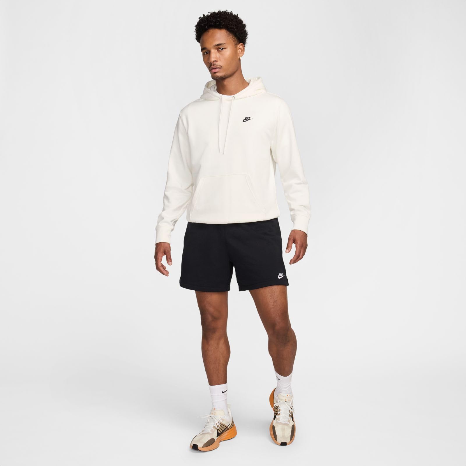 NIKE Club Ft Sudadera con Capucha para Hombre