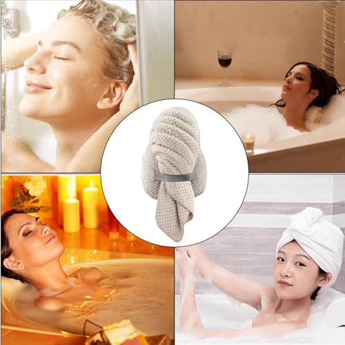 Toalhas de microfibra para cabelo, toalha de cabelo - Toucas de cabelo macias de 24 x 40 polegadas d