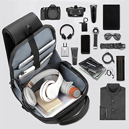 Messenger Bags Multifunctional Crossbody Chest Bag For Men With USB Charging Port Messenger Waterproof Shoulder Bag For Men(Black)4