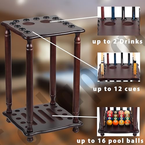 Collapsar Pool Stick Holder Floor Stand Pool Cue Rack - image 3