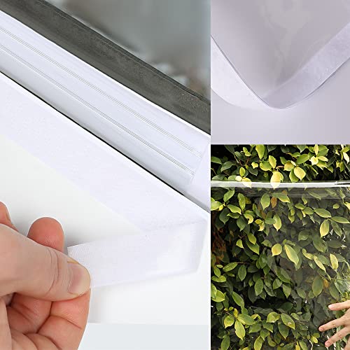 Window Insulation Kit, Self-Adhesive Window Insulation Kit For Summer, Window Insulation For Summer Keep Hot Out, Storm Warm In Winter And Cool In Summer, 78.74 X 118.11Inch #TOP4