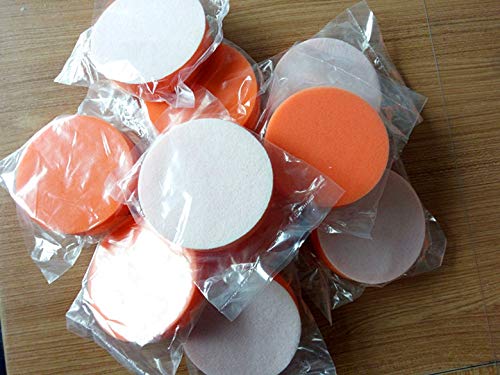 Spare Part for 10pcs/lot 125mm 5 Sponge Pad with Self Adhesive Fluff/nap/villus for Car Polisher Electric Polishing Angle Grinder