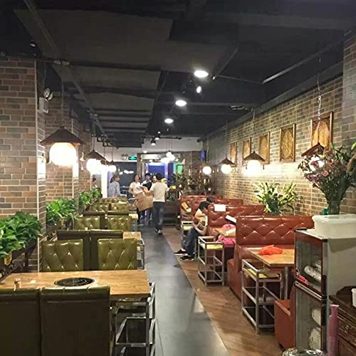 Luces colgantes de cristal creativas E27 para decoración de techo en cafeterías y tiendas 2