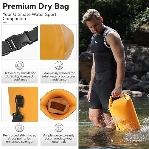 MARCHWAY Floating Waterproof Dry Bag