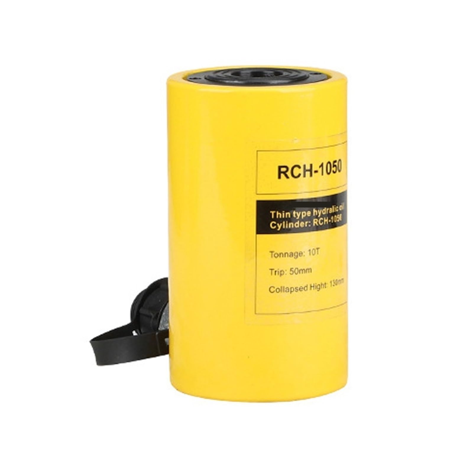 DUOCAI Hydraulic Ram Jack Multi-Section Stroke RCH-1050 Hollow Plunger Ram Hydraulic Cylinder 10 ton 50mm Hydraulic Hollow Plunger Jack