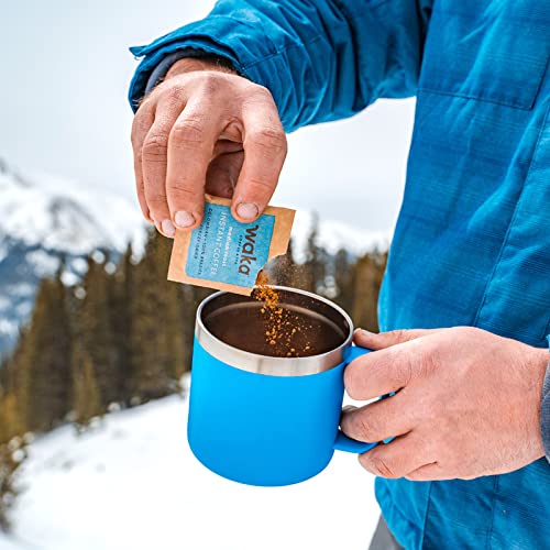 Waka — Instant Coffee Origin Explorer 2-Box Combo — 100% Arabica Freeze Dried Beans — Single-Serve Ethiopian Dark Roast & Colombian Medium Roast Boxes #TOP5