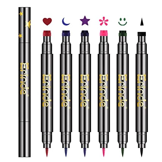 I 6 migliori eyeliner colorati a lunga tenuta 9 Set di 6 eyeliner liquido colorato