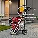 A-iPower APW2700C Gas Powered Pressure Washer 2700 PSI and 2.3 GPM 7HP with 3 Nozzle Attachments, CARB Compliant, Red