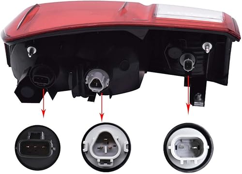 Miniatura 4 de Reemplazo de la lámpara de freno de la luz trasera del lado izquierdo del conductor para Toyota Tacoma SR SR5 81560-04170 2016 2017