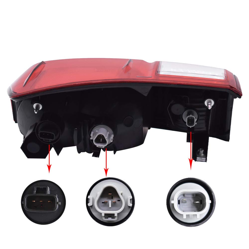 Rear Tail Light For Ford Transit MK8 Back Lamp Lens Passenger Left N/S 2014 On E - Foto 5