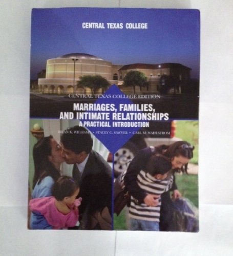 Marriages, Families, and Intimate Relationships... 0558151787 Book Cover
