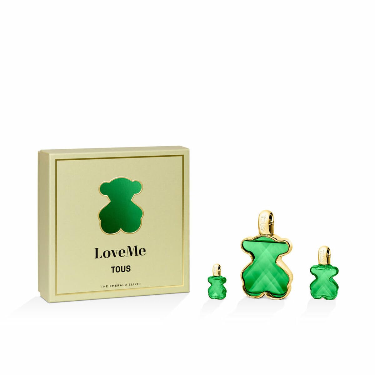 Tous EDP Loveme Emerald Emerald Elixir zestaw perfum damskich 3 szt