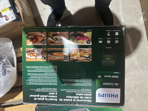 Philips Air Cooker 7000 commande application écran LED résiste au lave vaisselle 70 NX096090 - vue 4