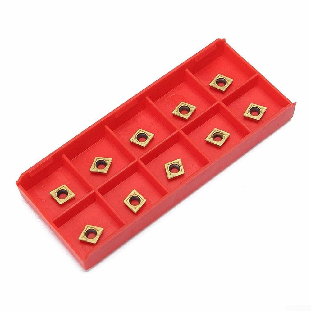 Set di 4 barre di alesatura per tornio CNC in metallo con inserti in carburo