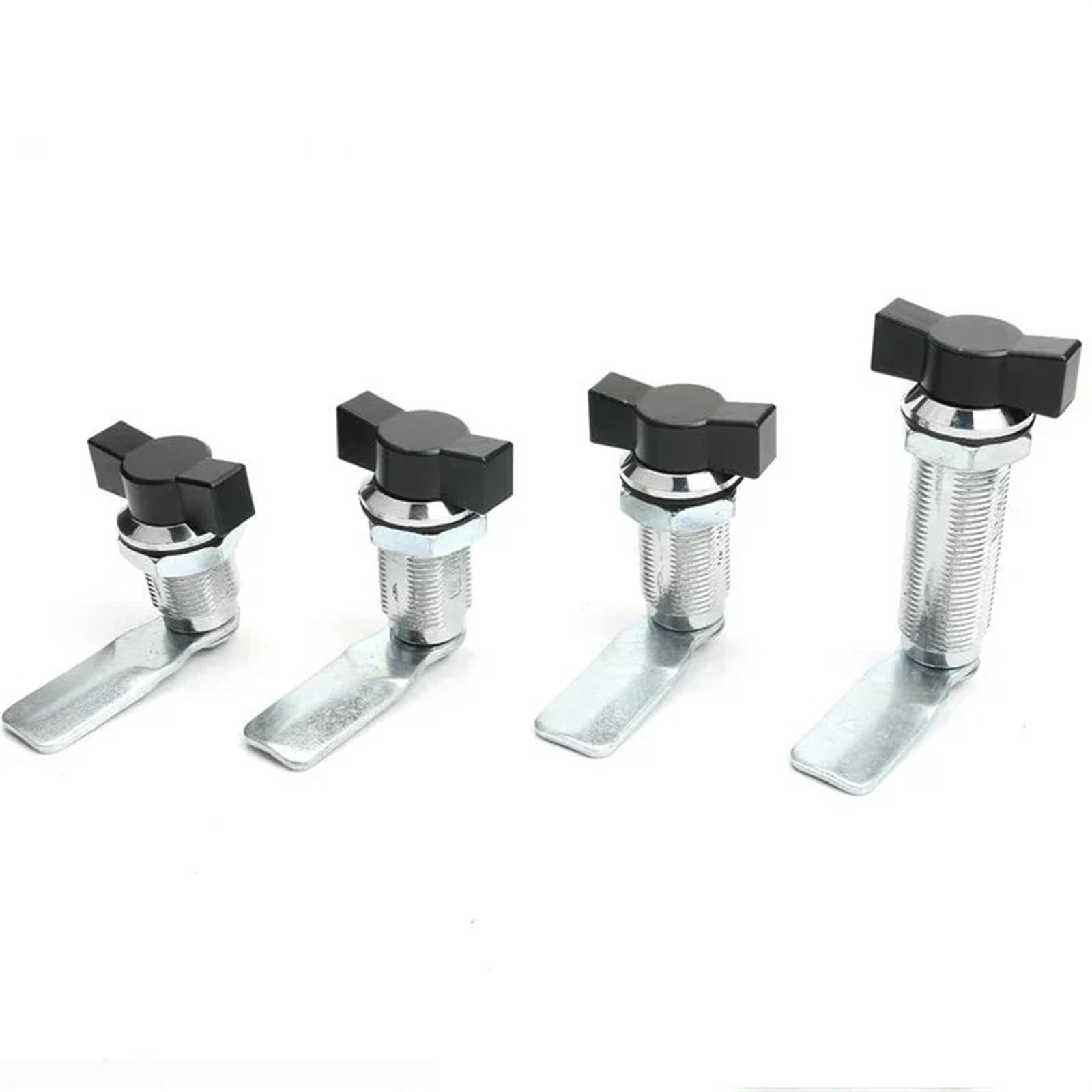 Serrure à poignée sans clé noire 62mm fermeture rapide boîte distribution électrique