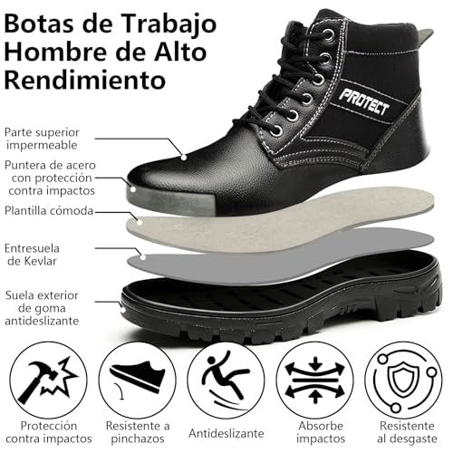 Zapatos industriales económicos 12 Imagen adicional