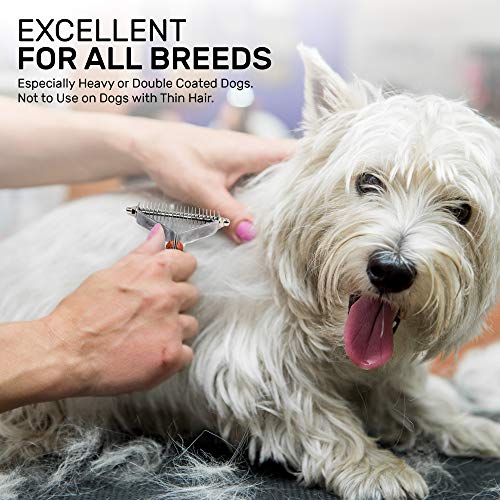 paws pamper undercoat rake