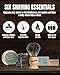 Gentleman Jon Safety Razor Shaving Kit | Vintage Wet Shave Grooming Set for Men - Includes: Safety Razor, Hair Shaving Brush, Alum Block, Shave Soap, Bowl & Double Edge Razor Blades