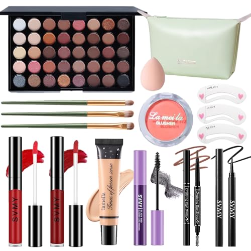 Makeup Set for Women, Makeup Full Kit for Beginners &amp; Professionals, Travel Makeup Set for Teens &amp; Adults, Makeup Gift Set for Girls, Eyeshadow Palette, Lip Gloss, Face &amp; Eye Make up