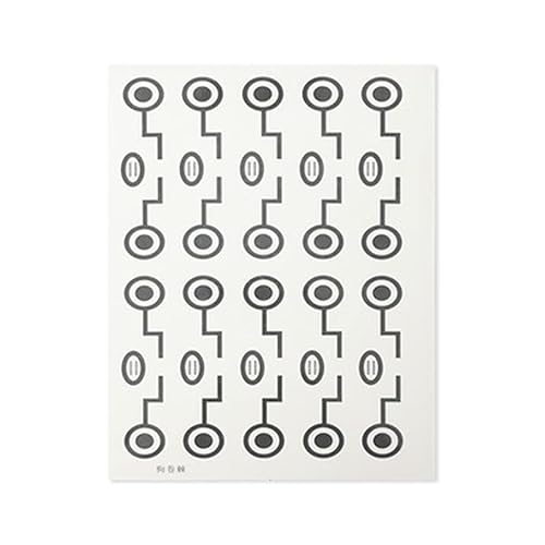 Miniatura 10 de Calcomanías de anime Tatuaje Toge Nobara Yuji Mahito Cosplay Tatuajes Temporales Pegatinas Cuerpo Cara Pegatinas Maquillaje (K)