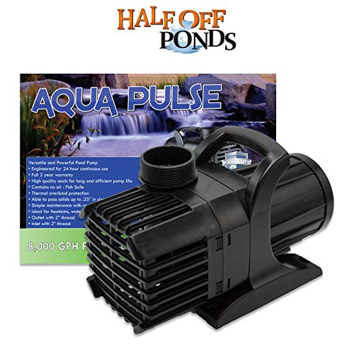 Half Off Ponds Aqua Pulse 8,000 Gph Submersible Pump With 200 Foot Cord For Ponds, Water Gardens, Pondless Waterfalls And Skimmers - Ap-8000200 #TOP1
