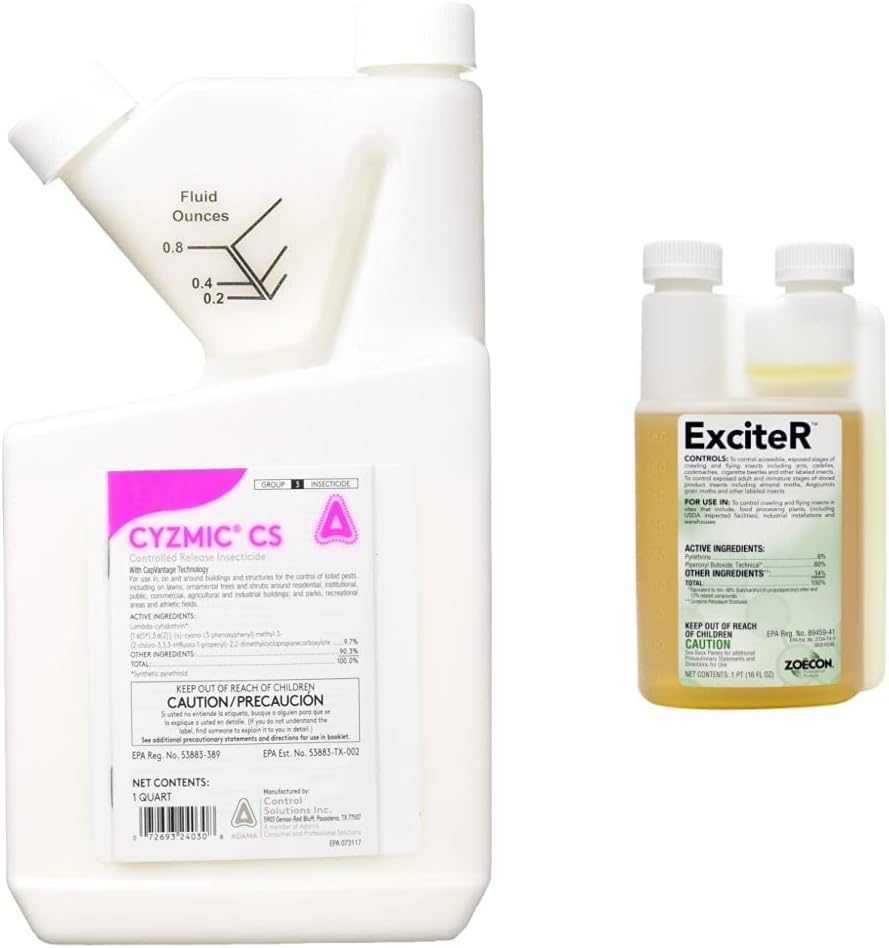 CSI Cyzmic CS Controlled Release Insecticide 1qt and ZOECON