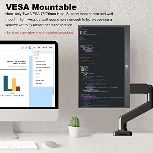 Tragbarer Monitor Touchscreen,Kenowa 15.6 zoll HDR Portable monitor IPS Bildschirm FHD 1080p Externer Monitor mit HDMI USB Typ-C für Raspberry pi/Computer/Laptop/Mac/PS3/PS4/Xbox/Switch – Bild 7