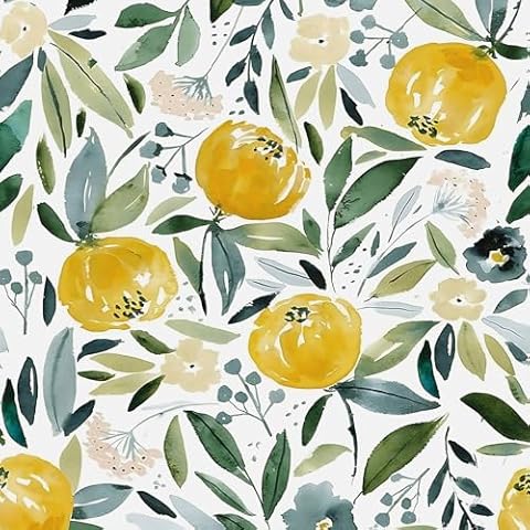 CiCiwind Vintage Floral Self Adhesive Wallpaper Cover
