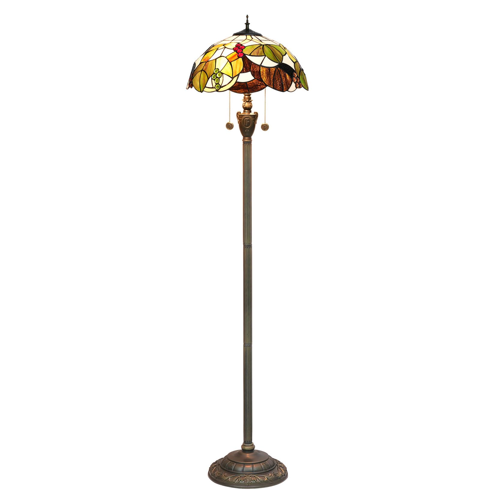 Lampe de lecture sur pied Tiffany pour créer un coin lecture chaleureux