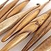 Furls Crochet Hook, Teak Streamline Wood, Ergonomic Handle Crochet Hooks 7