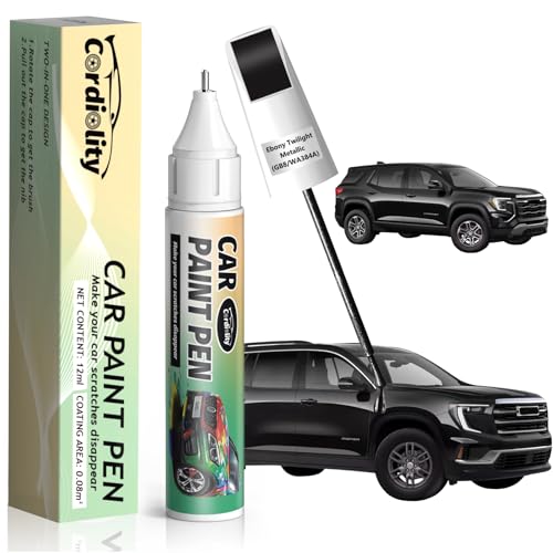 Image of Ebony Twilight Metallic(GB8 /WA384A) Touch Up Paint Pen for GMC,Car Paint Scratch Repair Pen Quick and Easy Fix Auto Paint Scratch