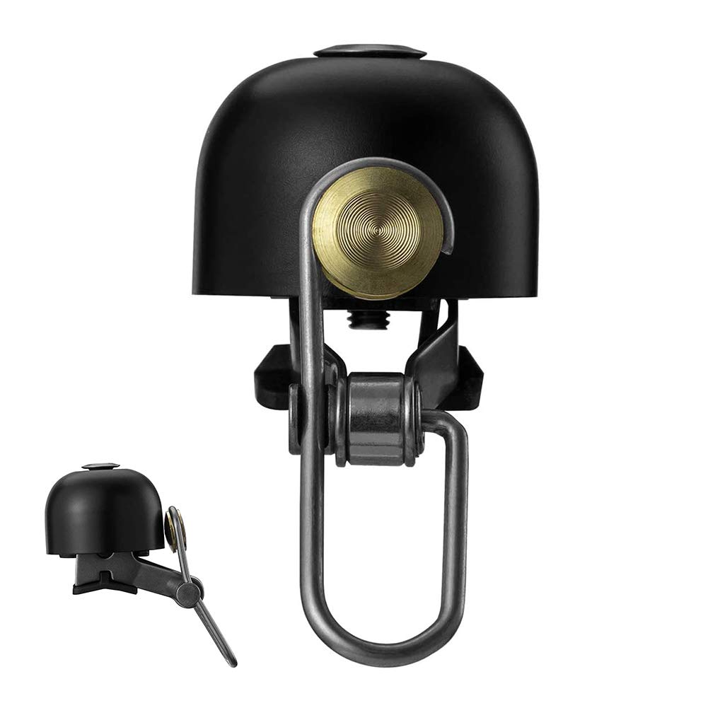 Porta cellulare in metallo nero per manubrio monopattini elettrici