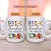 Ciciron Personalized Pre-Kingdergarten Teacher White Coffee Mug 11Oz 15Oz, Novelty Teaching Coffee Cup Gift For Teacher's Day Appreciation, Customized Pre-K Teachers Ceramic Mug For Women Men Friends