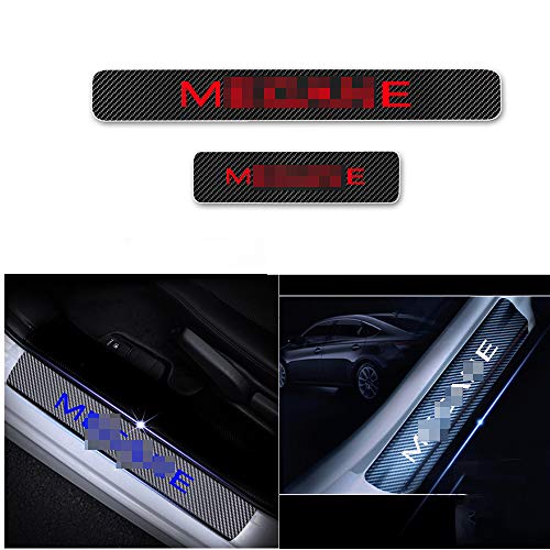 KDLLK Umbral del Coche para Renault Megane 4D Pegatinas de Vinilo de...