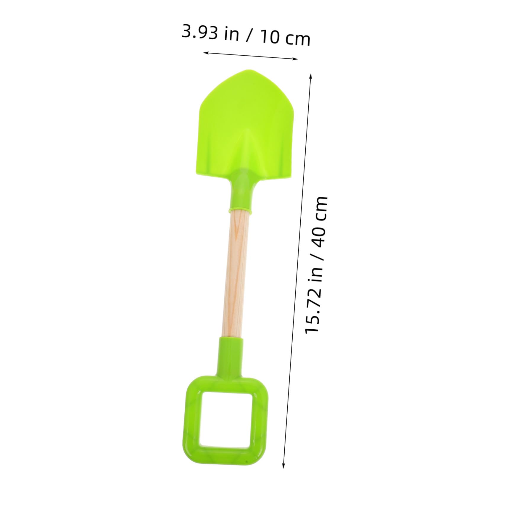 INOOMP 2Pcs Snow Shovels with Handle Scoop for Outdoor Play for Snow Removal and