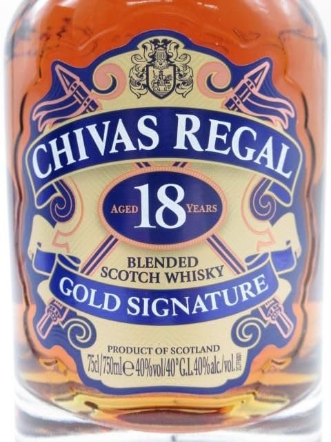 Amazon.co.jp: 【旧ボトル】 シーバスリーガル 18年 箱付き 並行品 40